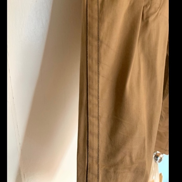 Brunello cucinelli size 8 brown wool pants - Picture 2 of 7